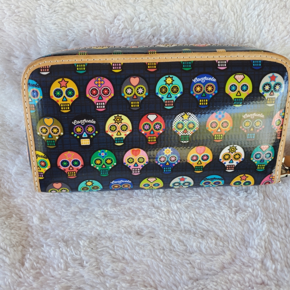 Consuela Tiny Pattern - Black Sugar Skull Wristle… - image 2